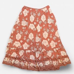 Max Studio Floral Skirt